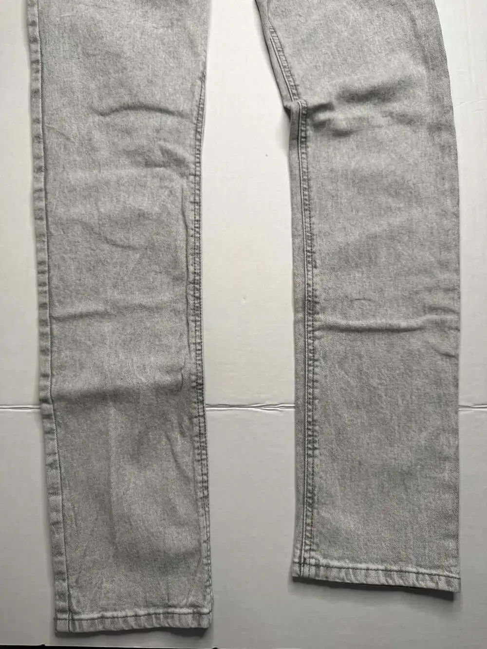 Denim blue Straight slim Leg Jeans